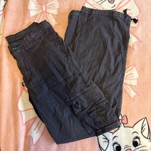 american eagle baggy jogger parashoot pants